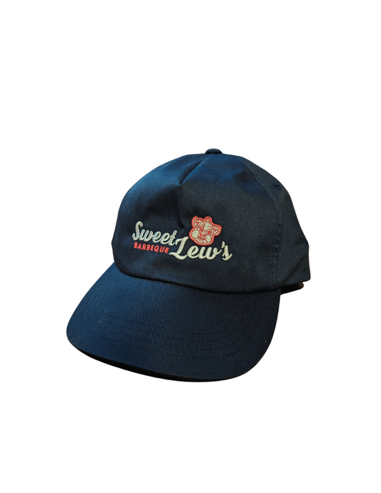 Sweet Lew's Dark Blue Hat with Pig Logo