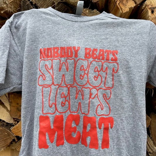 Sweet Lew’s Meat Shirt